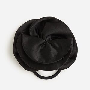 J.Crew Silk rosette hair tie